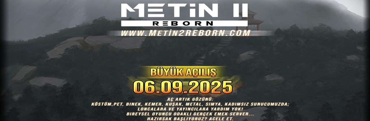 Metin2 Reborn 6 Eylül banner