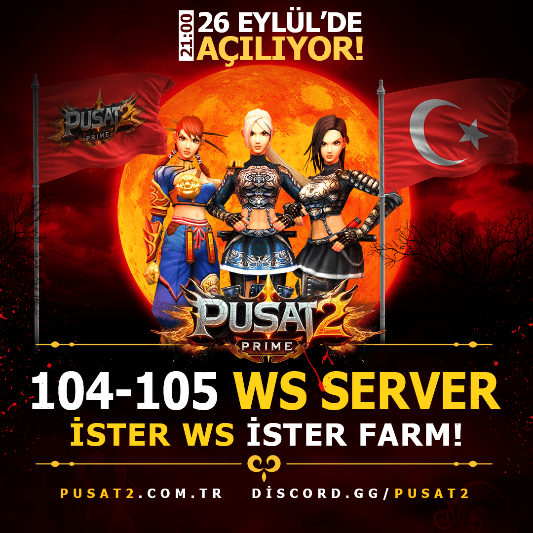 Pusatmt2 - 104-105 Wslik Metin2 Server banner