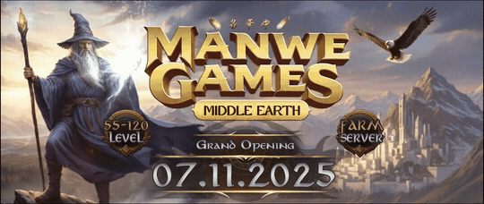 Manwe Games - Middle Earth 55-120 Yapısıyla 7 Kasımda sizlerle banner