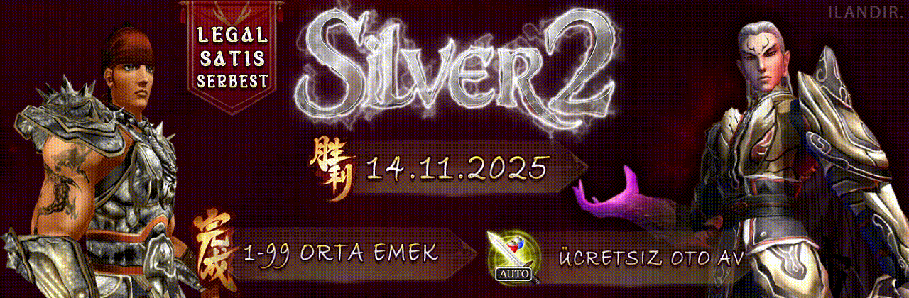 Silver2  1-99 Orta Emek 14 Kasımda sizlerle banner