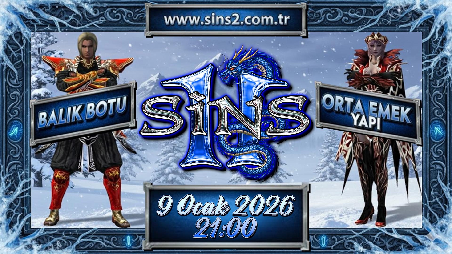 Sins2 | 70-130 Orta Emek | Balıkçılık Odaklı Gelişim Sistemi | 9 Ocak'ta Sizlerle! logo
