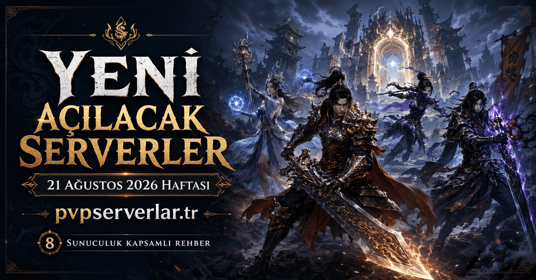 Yeni Açılacak Metin2 PvP Serverler (21 Ağustos 2026)