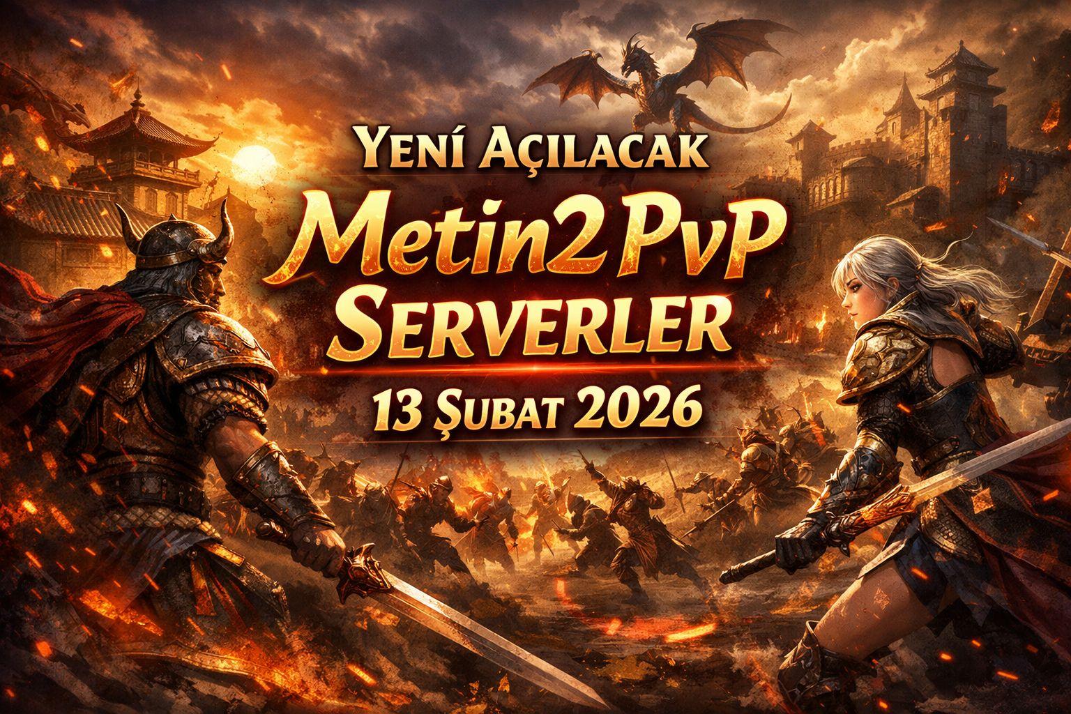 Yeni Açılacak Metin2 Pvp Serverler (13 Şubat 2026)