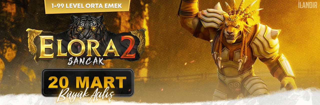 Elora Mt2 1-99 Orta Emek Oto Avlı Eski Tarz Lycan Simya Kuşak Yok banner