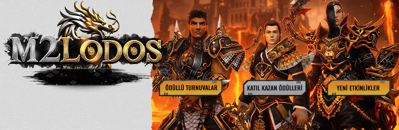 M2Lodos Mt2 1-105 Legal Satışlı Ücretsiz Oto Avlı Pvp Server banner