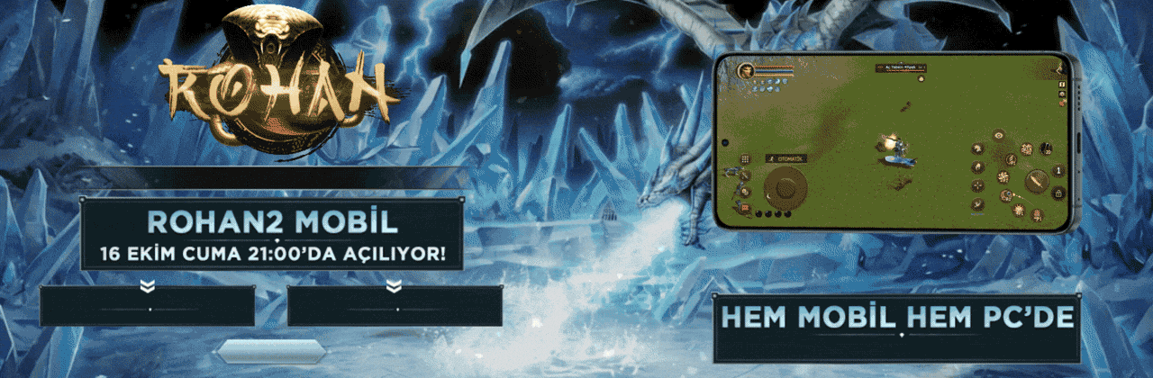 Rohan MT2 Mobile | 1-120 Mobil+PC · Yohara · 25 Sistem banner
